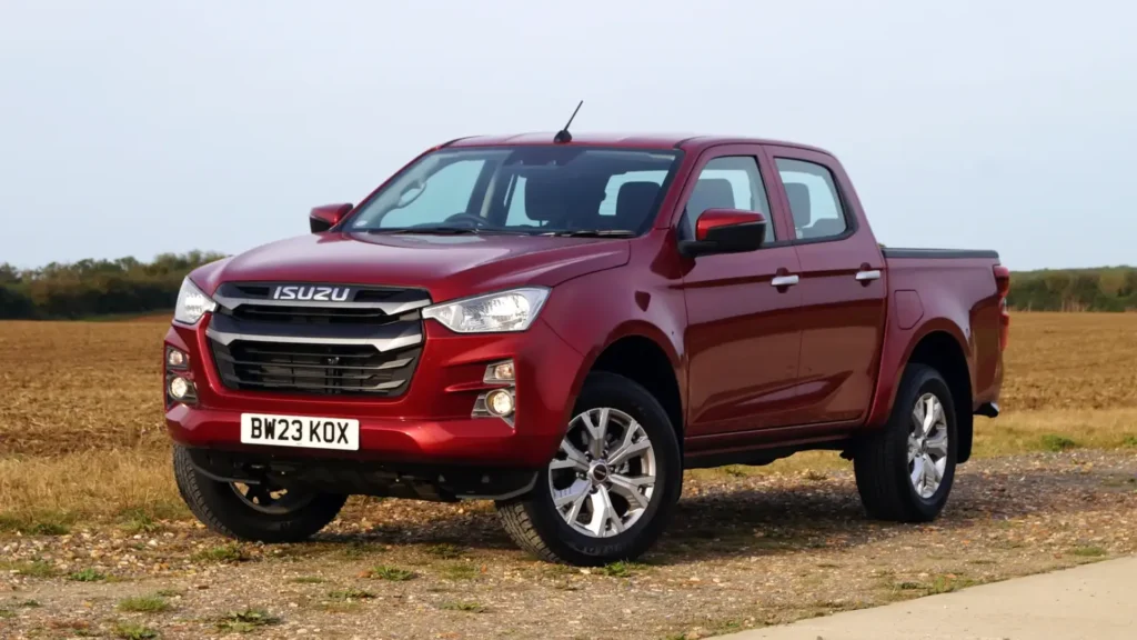 Isuzu D-Max pickup can stick to car speed limits