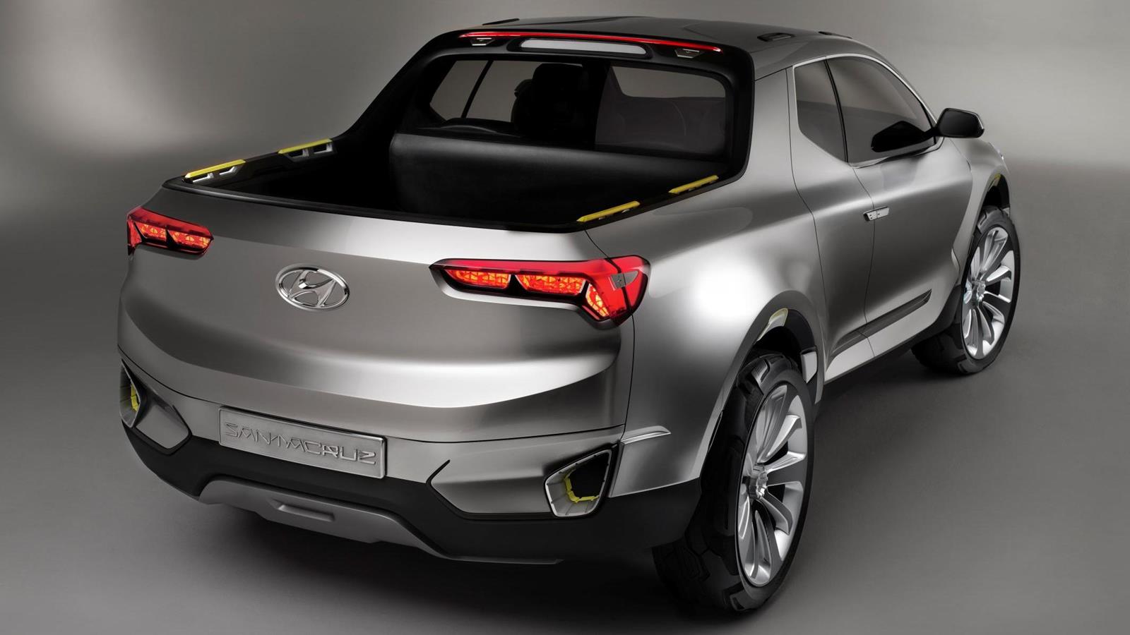 The Hyundai Santa Fe pickup is nearing production