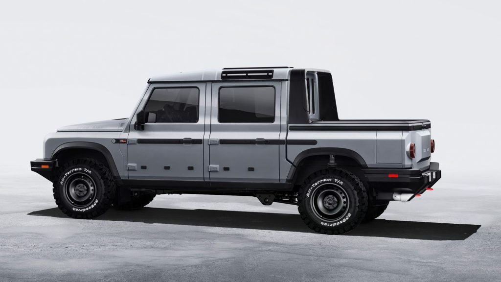 Ineos Grenadier pickup