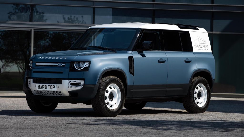Land Rover Defender Hard Top Commercial front