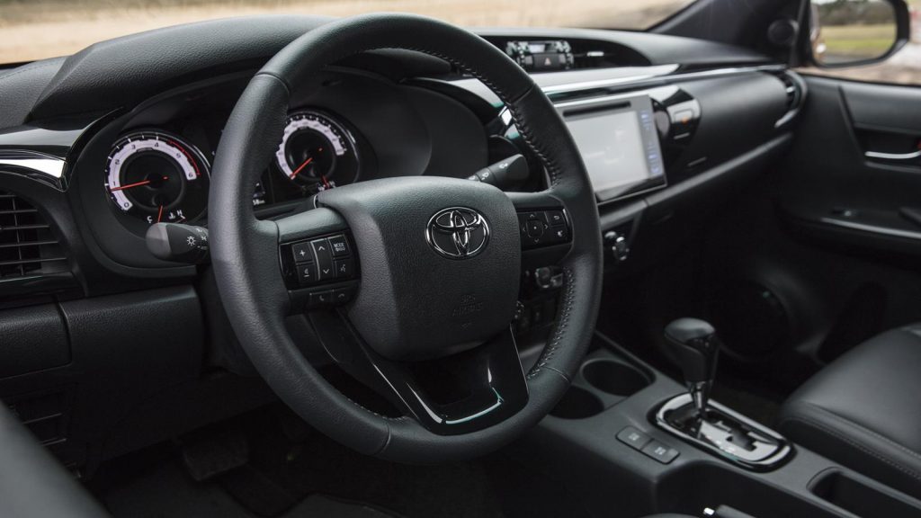 Toyota Hilux Invincible X interior