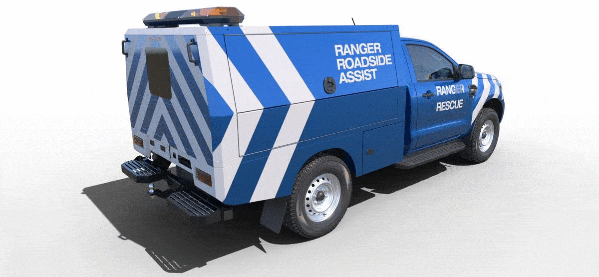Ford Ranger Chassis Cab conversion options.