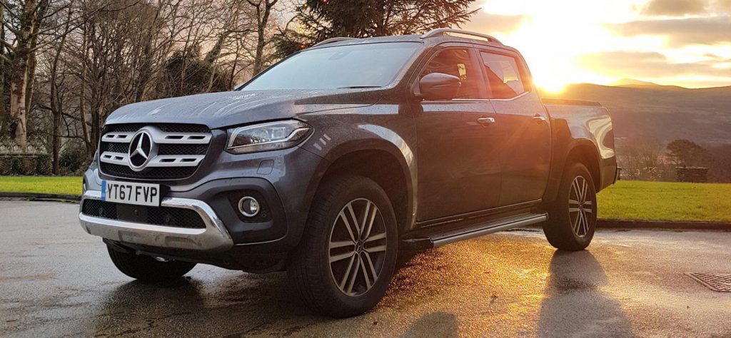 Mercedes-Benz X-Class sunrise