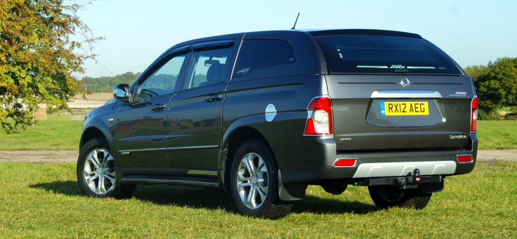 SsangYong Korando Sports rear