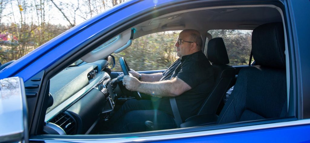 Driving the new Toyota Hilux