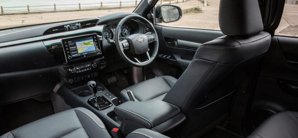 New Toyota Hilux interior