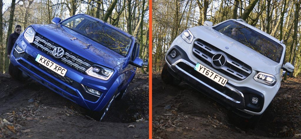 X-Class vs Amarok off-road