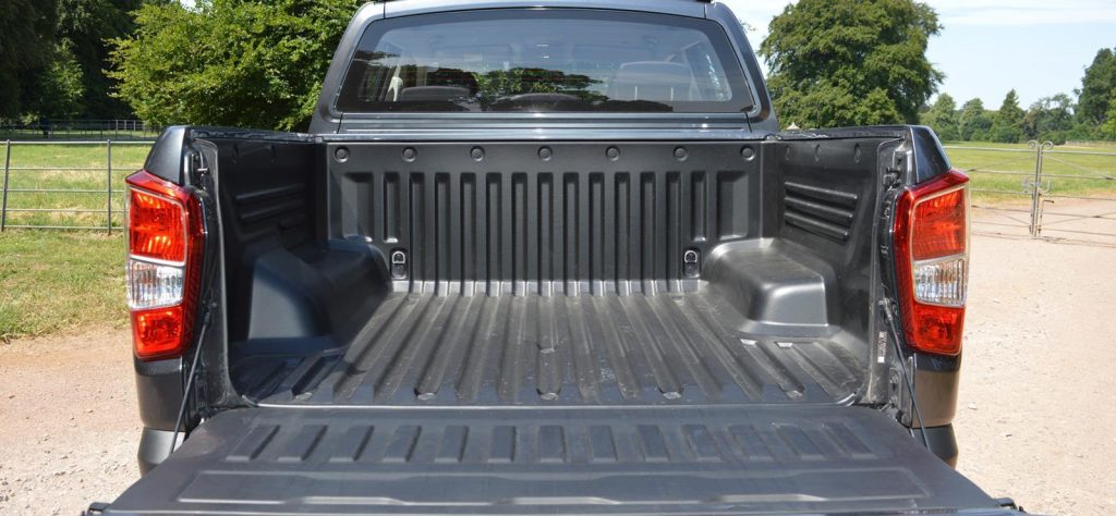 SsangYong Musso Saracen load bay