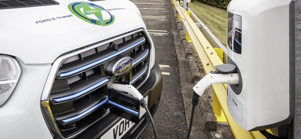Ford E-Transit Electric Trails