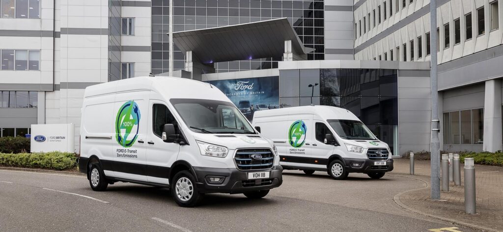Ford E-Transit Electric Trails