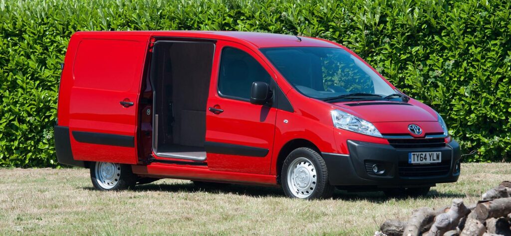 This 2014 Toyota Proace van would be covered by Toyota Relax.
