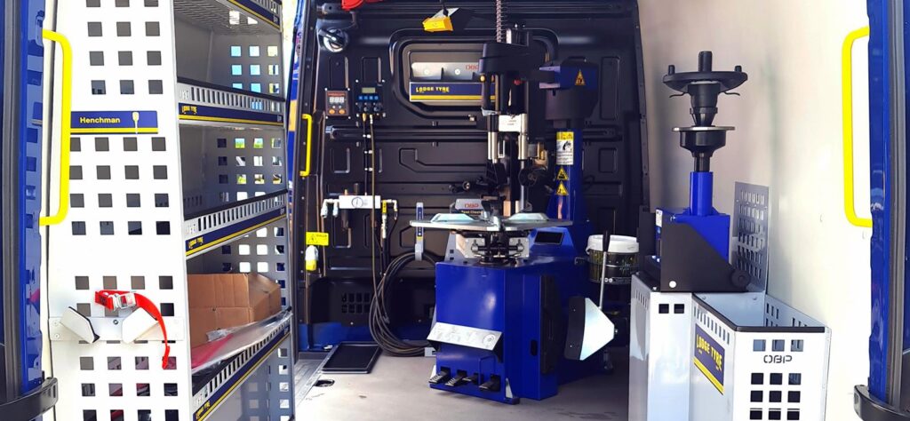 Lodge Tyre Co 100th Volkswagen Crafter van