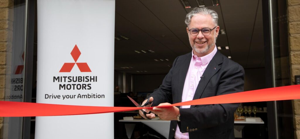 New Mitsubishi office opened by Andrew Edmiston.