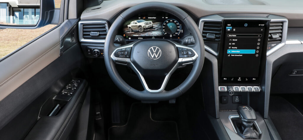 Next-Gen Volkswagen Amarok cabin