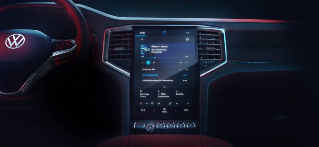 Volkswagen Amarok preview - digital cabin