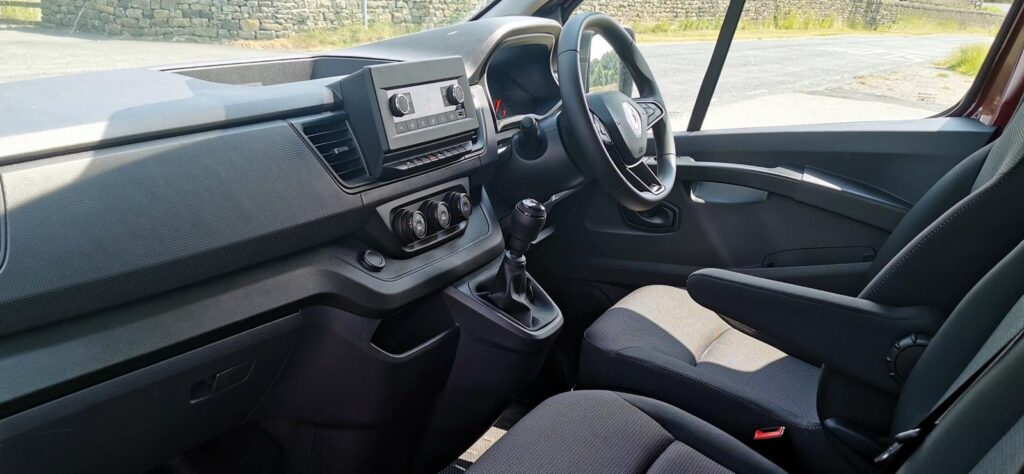 Renault Trafic panel van cabin review