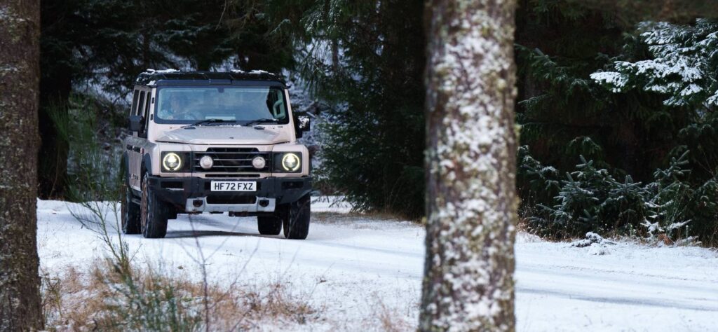 Ineos Grenadier driven by Phil Huff for review