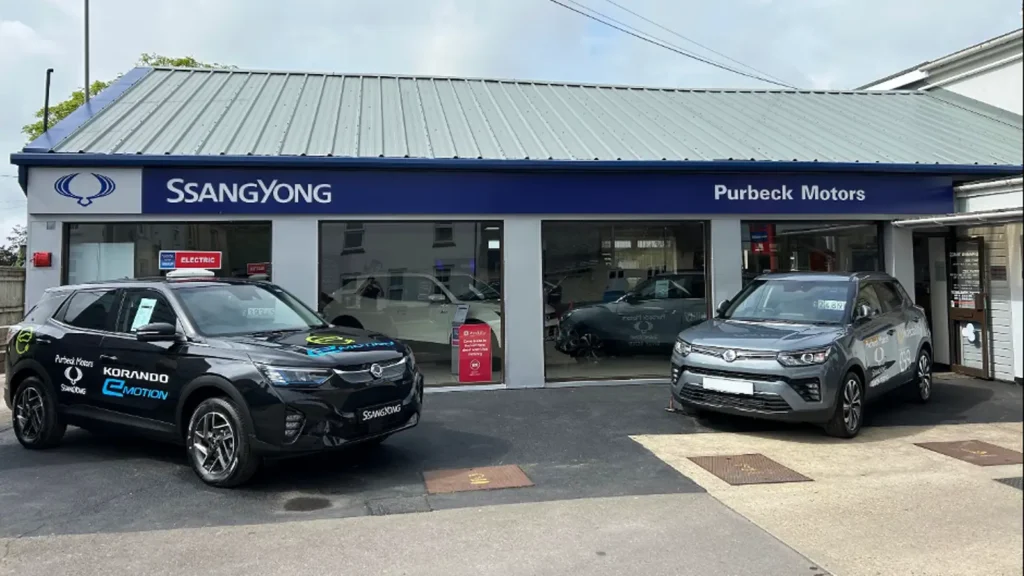 SsangYong and Purbeck Motors in Dorset
