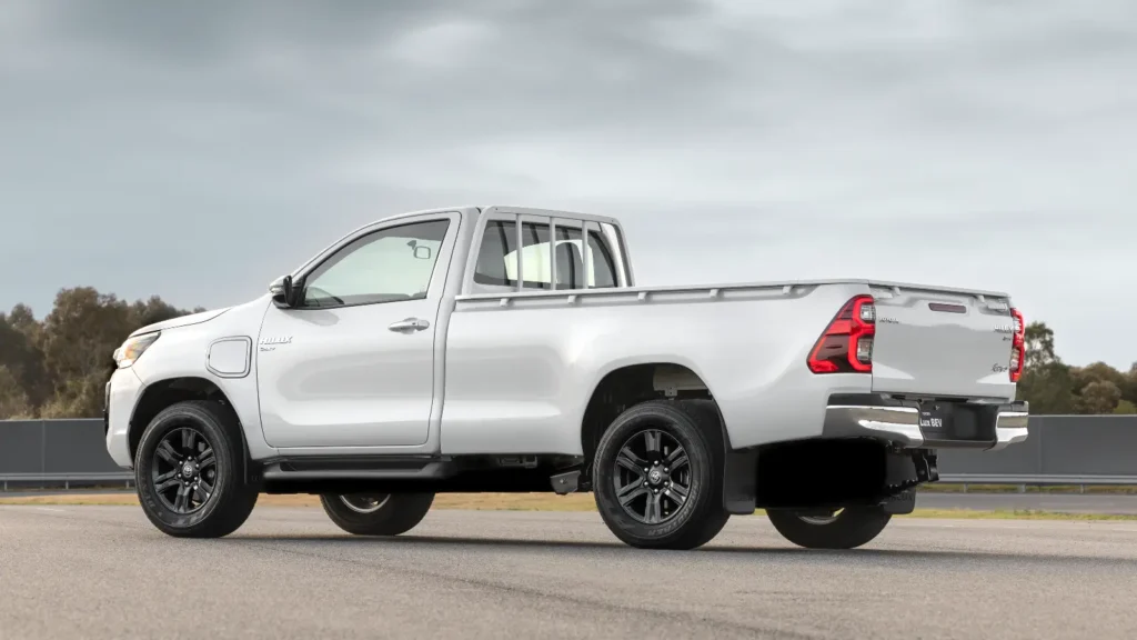 Electric Toyota Hilux testing in Australia