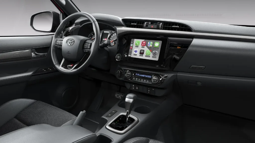 Updated 2024 Toyota Hilux GR Sport II Pickup dashboard