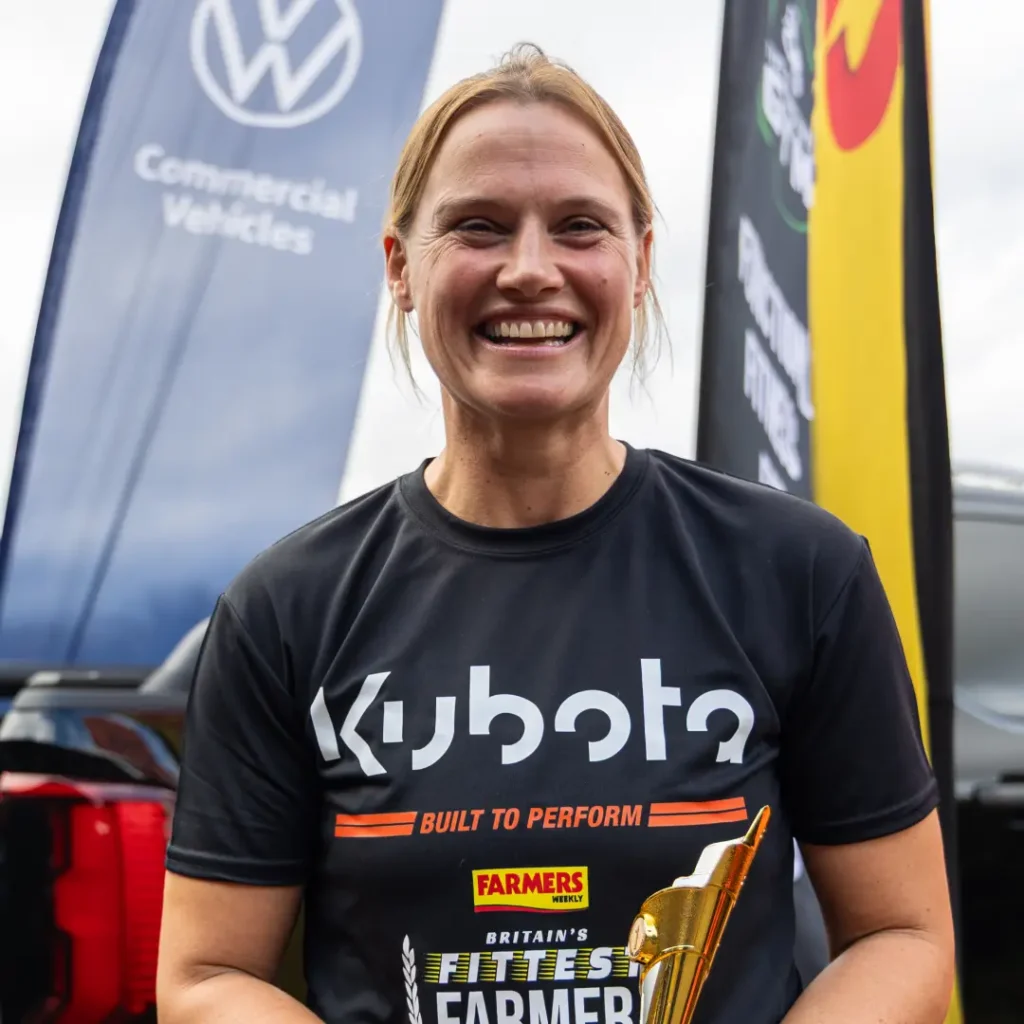 Britain's Fittest Farmer winner