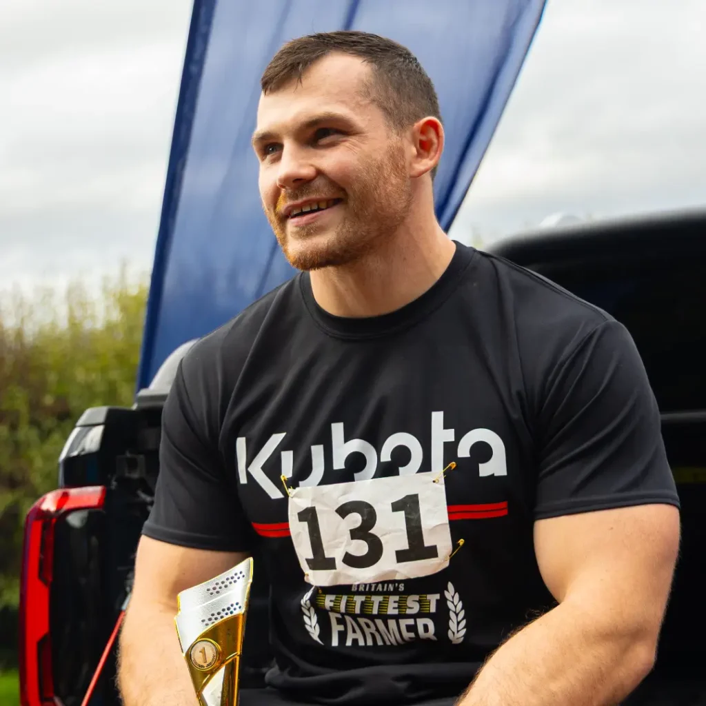 Britain's Fittest Farmer winner