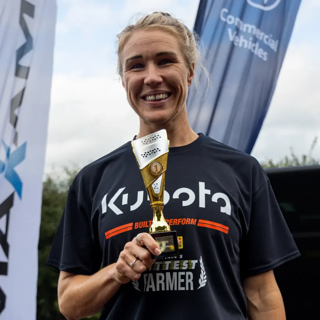 Britain's Fittest Farmer winner