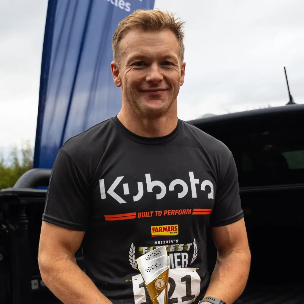 Britain's Fittest Farmer winner
