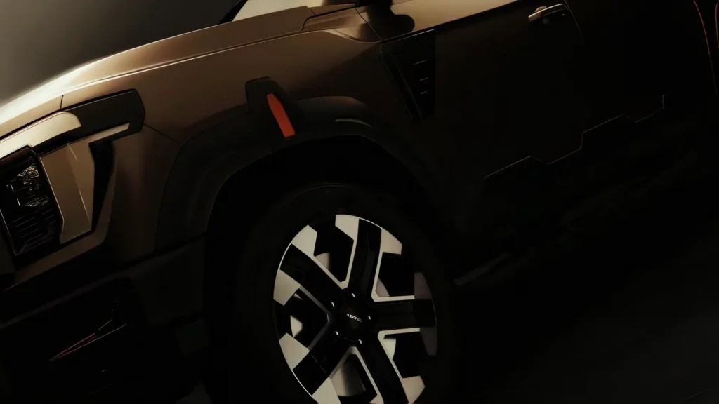 2026 KGM Musso teaser wheel