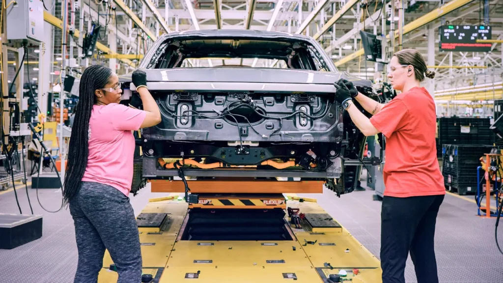 Ford pauses F-150 Lightning production at Rouge plant