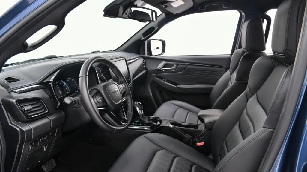 Isuzu D-Max EV electric pickup interior