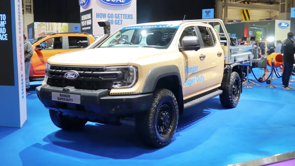 Ford Ranger Super Duty at the CV Show in the UK