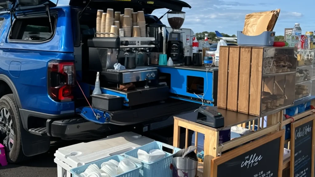 Ford Ranger PHEV for the Coffee Can Company
